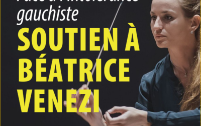 Banderole contre Béatrice Venezi : l’intolérance gauchiste frappe à l’Opéra de Nice